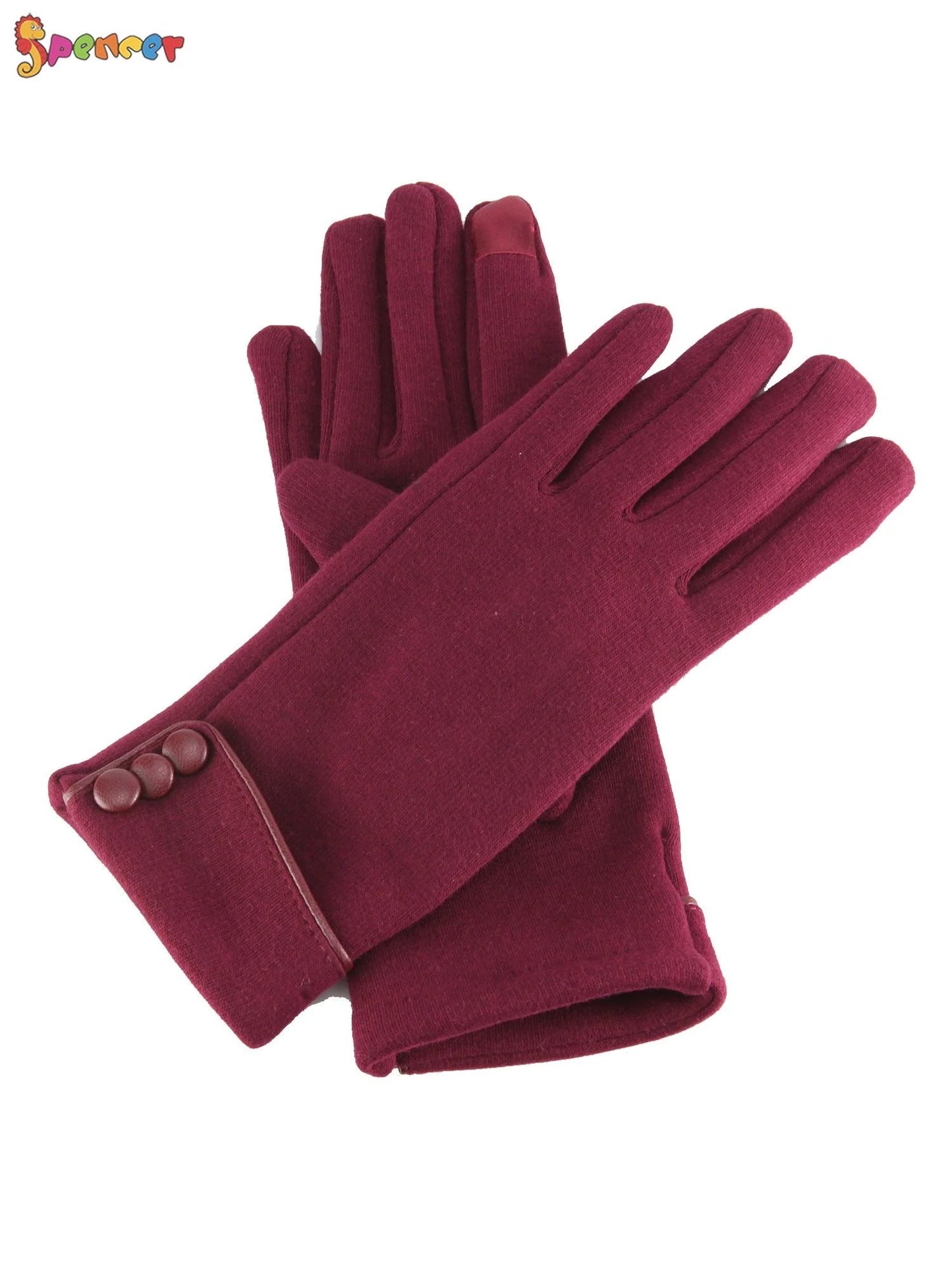 Women S Touchscreen Gloves Winter Warm Thermal Soft Lined Thick Texting Gloves Windproof Driving Gloves for Ladies Black