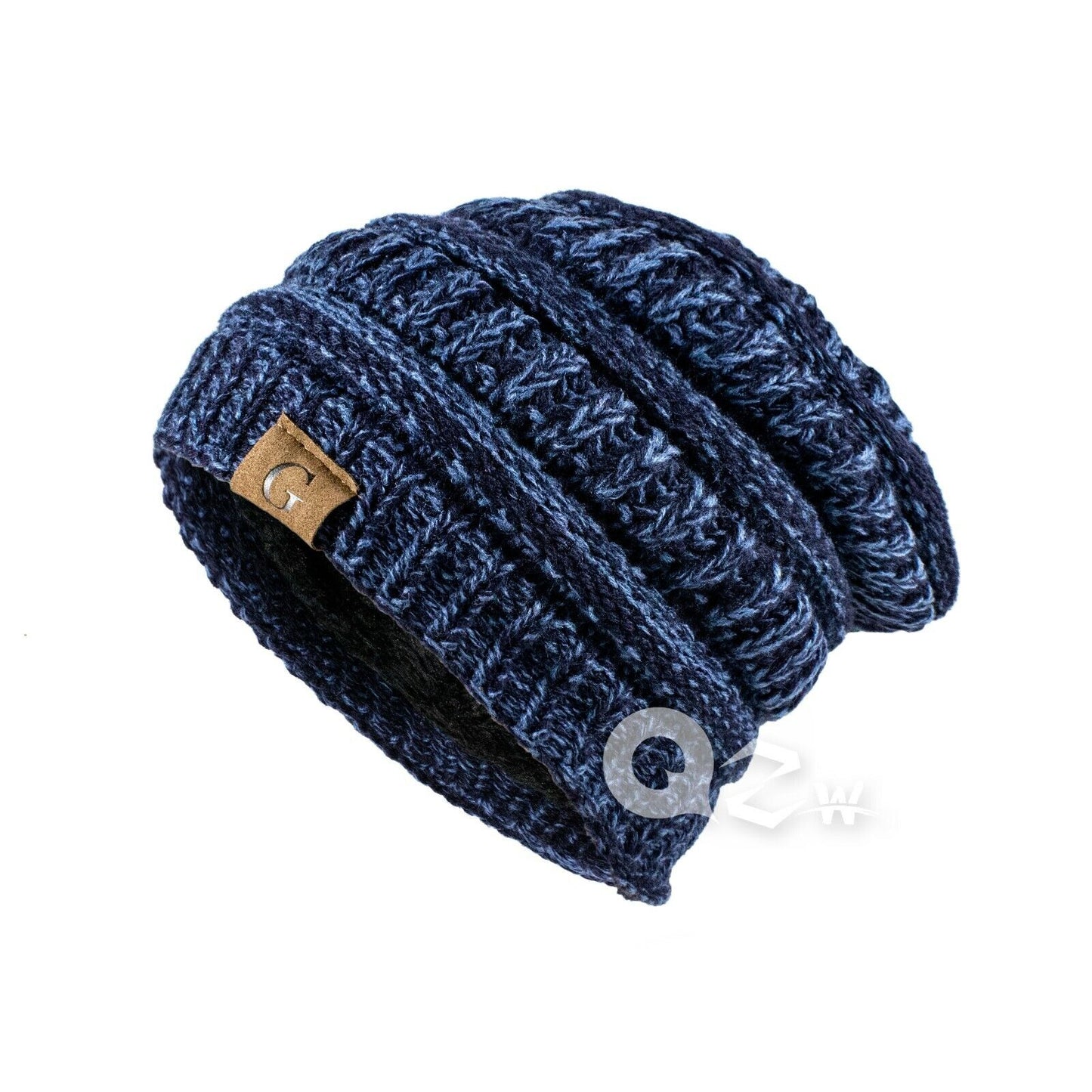 Women'S Men Knit Slouchy Baggy Beanie Oversize Winter Hat Ski Fleece Slouchy Cap